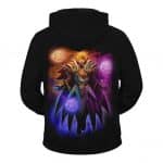 Cool Dota 2 Carl The Invoker Quas Wex Exort Zip Up Hoodie