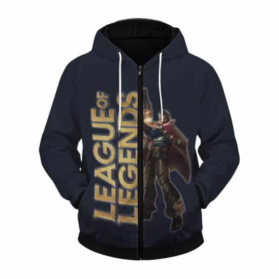 League Of Legends Graves Bilgewater Outlaw Zip Up Hoodie