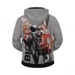 Metal Gear Solid 5 Big Boss Venom Snake Art Zip Up Hoodie