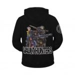 Borderlands 3 The Vault Hunters Artwork Cool Zip Up Hoodie