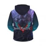 Devil May Cry 5 Dante Nero & V Versus Urizen Zip Up Hoodie