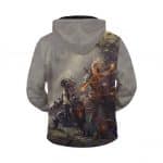 Divinity Original Sin Fane And Dwarf Artwork Zip Up Hoodie