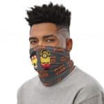 Street Fighter Pattern Cute Minions Parody Neck Warmer