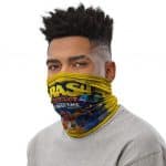 Classic Crash Bandicoot And Coco Artwork Yellow Neck Gaiter