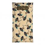 League Of Legends Cute Garen Chibi Pattern Neck Warmer