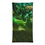 Warcraft The Vengeful Illidan Stormrage Green Aura Tube Mask