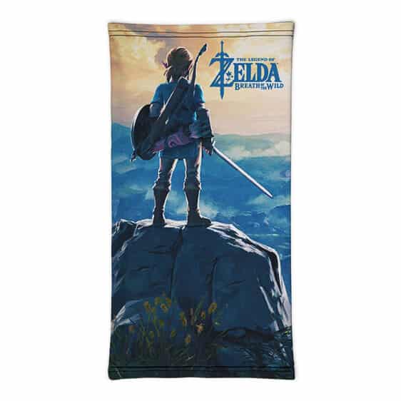 Legend Of Zelda Breath Of The Wild Artwork Neck Warmer