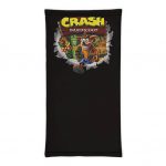 Crash Bandicoot Classic Cover Artwork Cool Black Tube Mask