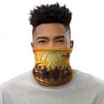 Counter Strike Global Offensive Artwork Orange Neck Gaiter