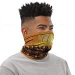 Counter Strike Global Offensive Artwork Orange Neck Gaiter