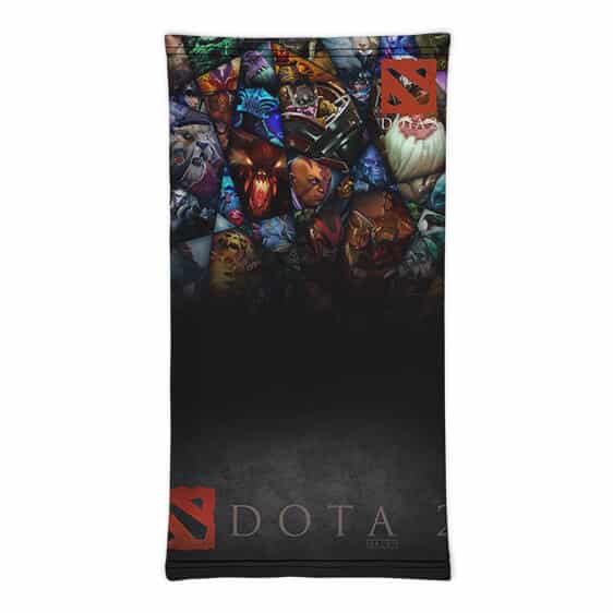 Amazing Dota 2 All Heroes Collage Icon Cool Neck Gaiter