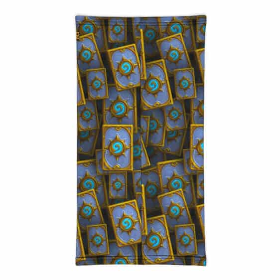 Hearthstone Game Card Overall Pattern Cool Neck Gaiter