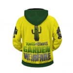 Plants Vs Zombies Garden Warfare Vibrant Art Zip Up Hoodie