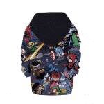 Cute Marvel Comics Heroes Cartoon Art Children Hoodie
