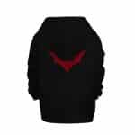 DC Comics Batman Beyond Red Bat Icon Black Children Hoodie