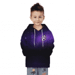 Marvel Avengers Logo Galaxy Art Stylish Children Hoodie