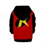 Teen Titans Go! Robin Logo Classic Colors Theme Kids Hoodie