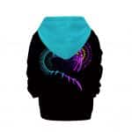 Vibrant Black Panther Head Logo Retro Art Children Hoodie