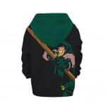 DC Comics Green Arrow Preparing To Shoot Epic Kids Hoodie