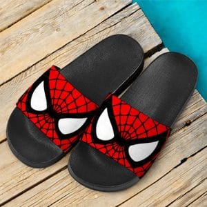 Marvel Superhero Spider-Man Head Design Cool Slide Sandals