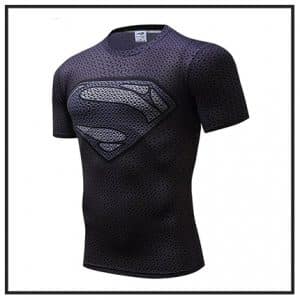 Marvel Superhero Workout Compression Shirts