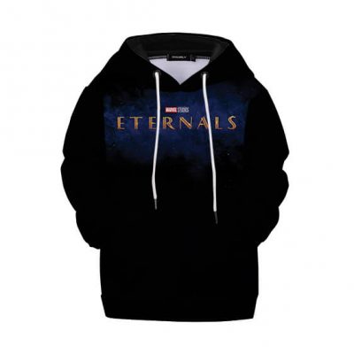 The Eternals MCU Logo Deep Space Art Stylish Children Hoodie