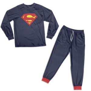DC Comics Superman Iconic Emblem Logo Dope Nightwear Set