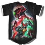 Kamen Rider Omega Under The Rain Art Cool Baseball Jersey
