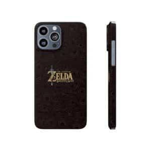 Legend Of Zelda Breath Of The Wild Logo Pattern iPhone 13 Case