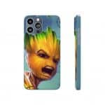 MCU Guardians of the Galaxy Angry Kid Groot iPhone 13 Case