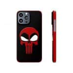 MCU The Punisher and Deadpool Logo Parody iPhone 13 Cover
