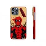 Marvel Anti-Hero Deadpool Paint Splash Art iPhone 13 Case