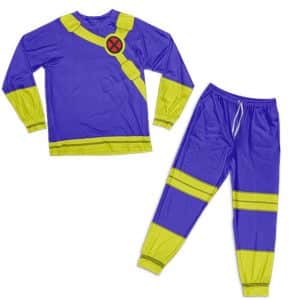 Marvel Comics X-Men Cyclops Costume Inspired Pajamas Set
