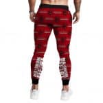 Maximum Effort Deadpool Side View Pattern Art Dope Joggers