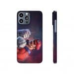 Realistic Funny Super Mario Ripped Body Art iPhone 13 Case