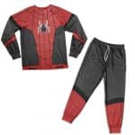 Spider-Man Far From Home Tom Holland Suit Cool Pajamas Set