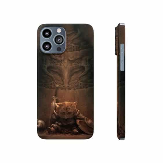 The Elder Scrolls V Cute Dragonborn Cat iPhone 13 Case