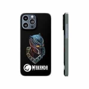 Wakanda Forever Dope Black Panther Head Art iPhone 13 Cover