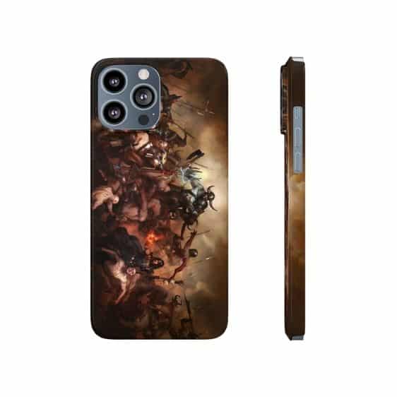 Diablo 4 Demons & Sorcerers War Art Dope iPhone 13 Cover