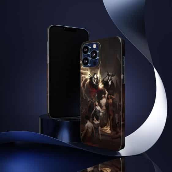 Diablo 4 Heaven vs Hell Artwork Badass iPhone 13 Case