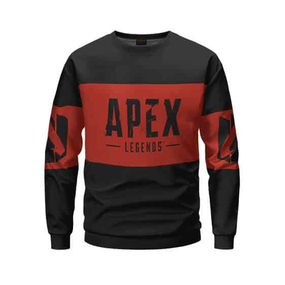 Apex Legends Battle Royale Logo Red Black Sweatshirt