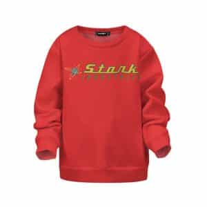 Classic Retro Colors Stark Industries Red Kids Sweater
