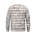 Cute League Of Legends Characters Fan Art Pattern Sweater