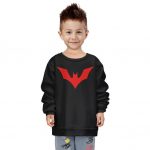 DC Comics Batman Beyond Logo Badass Children Sweatshirt