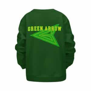 DC Comics Green Arrow Symbol Cool Children Sweatshirt