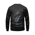 Final Fantasy Screen Buster Sword Logo Crewneck Sweater