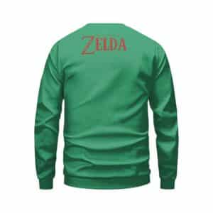 Link Cartoon Art Legend of Zelda Crewneck Sweatshirt