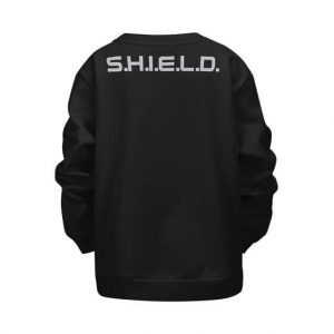 Marvel Agents Of S.H.I.E.L.D. Logo Black Kids Sweatshirt