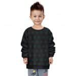 Marvel Alien Race Kree Logo Pattern Badass Kids Sweatshirt