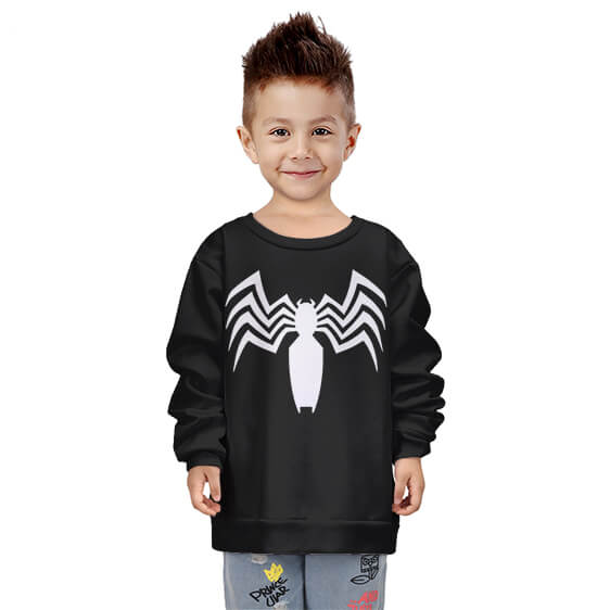 Marvel Comics Spider Venom Logo Awesome Children Sweater